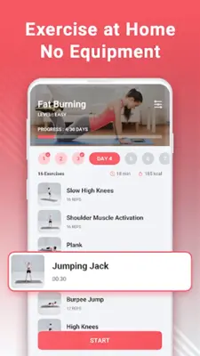 HIIT Female Workout android App screenshot 3